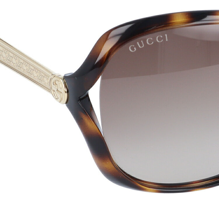 グッチ サングラス レギュラーフィット GUCCI GG0076S 003 60サイズ バタフライ ユニセックス メンズ レディース インターロッキング GG ラッピング無料