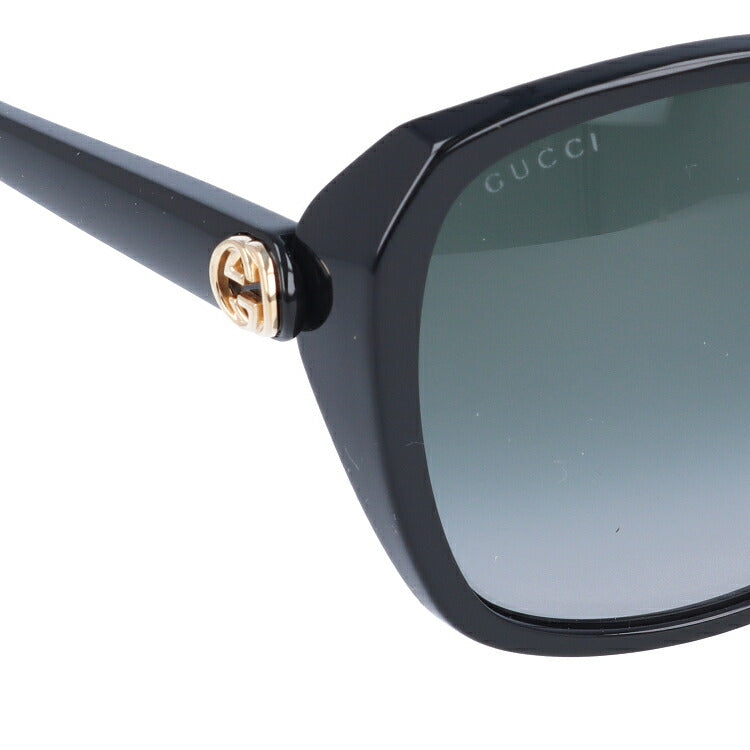 グッチ サングラス GUCCI GG0371SK 001 57サイズ アジアンフィット バタフライ型 ビー 蜂 インターロッキング GG ブランド レディース メンズ メガネ アイウェア UVカット 紫外線カット UV対策 おしゃれ ギフト プレゼント 母の日 ラッピング無料