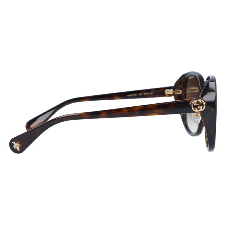 グッチ サングラス GUCCI GG0371SK 002 57サイズ アジアンフィット バタフライ型 ビー 蜂 インターロッキング GG ブランド レディース メンズ メガネ アイウェア UVカット 紫外線カット UV対策 おしゃれ ギフト プレゼント 母の日 ラッピング無料