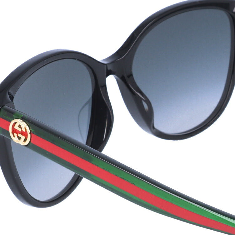 グッチ サングラス GUCCI GG0703SK 002 55サイズ アジアンフィット バタフライ型 インターロッキング GG ブランド レディース メンズ メガネ アイウェア UVカット 紫外線カット UV対策 おしゃれ ギフト プレゼント 母の日 ラッピング無料