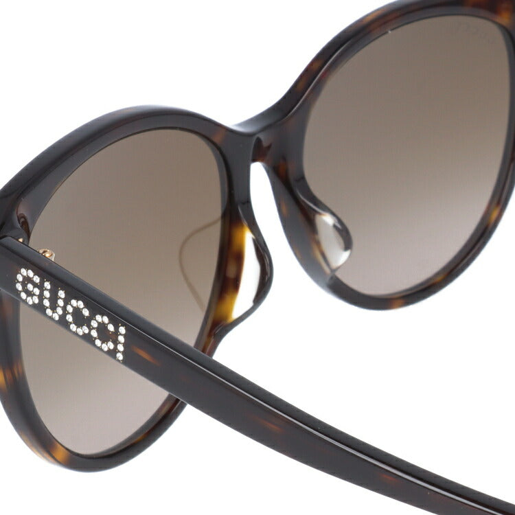 グッチ サングラス アジアンフィット GUCCI GG0729SA 002 56サイズ バタフライ ユニセックス メンズ レディース イタリア製 ラインストーン ラッピング無料