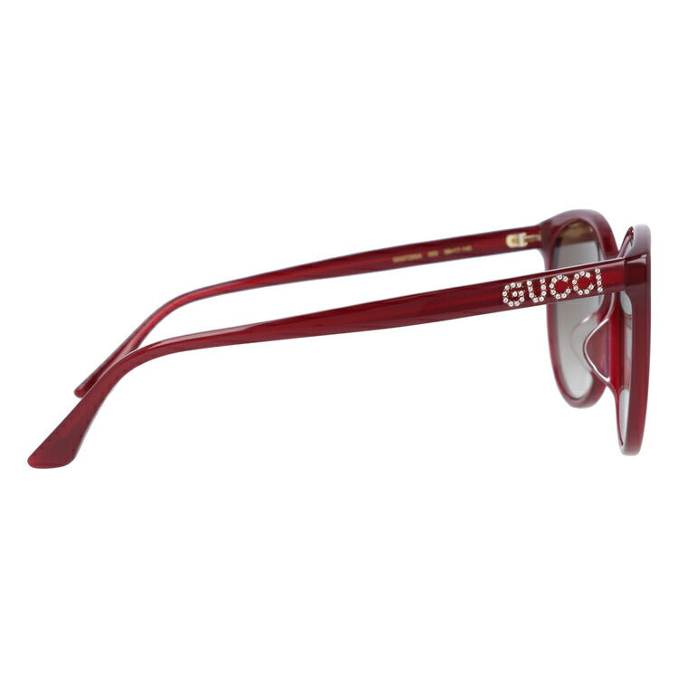 グッチ サングラス アジアンフィット GUCCI GG0729SA 003 56サイズ バタフライ ユニセックス メンズ レディース イタリア製 ラインストーン ラッピング無料