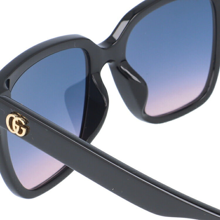 【訳あり】グッチ サングラス アジアンフィット GUCCI GG0715SA 002 53サイズ バタフライ ユニセックス メンズ レディース イタリア製 インターロッキング GG ラッピング無料