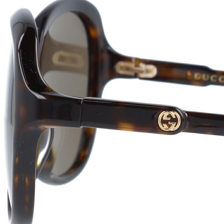 グッチ サングラス アジアンフィット GUCCI GG0489SA 002 58サイズ バタフライ ユニセックス メンズ レディース イタリア製 インターロッキング GG ラッピング無料