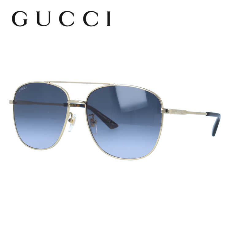 グッチ サングラス GUCCI GG0410SK 003 61サイズ ティアドロップ 