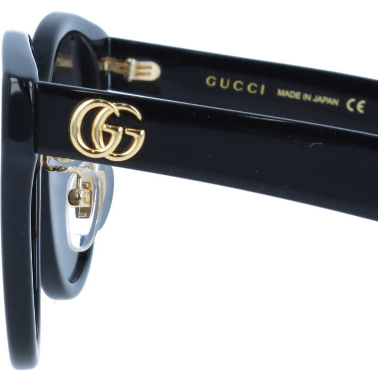 グッチ サングラス GUCCI GG1002SK 001 56サイズ ウェリントン 日本製 インターロッキング GG ブランド レディース メンズ メガネ アイウェア UVカット 紫外線カット UV対策 おしゃれ ギフト プレゼント 母の日 父の日 ラッピング無料