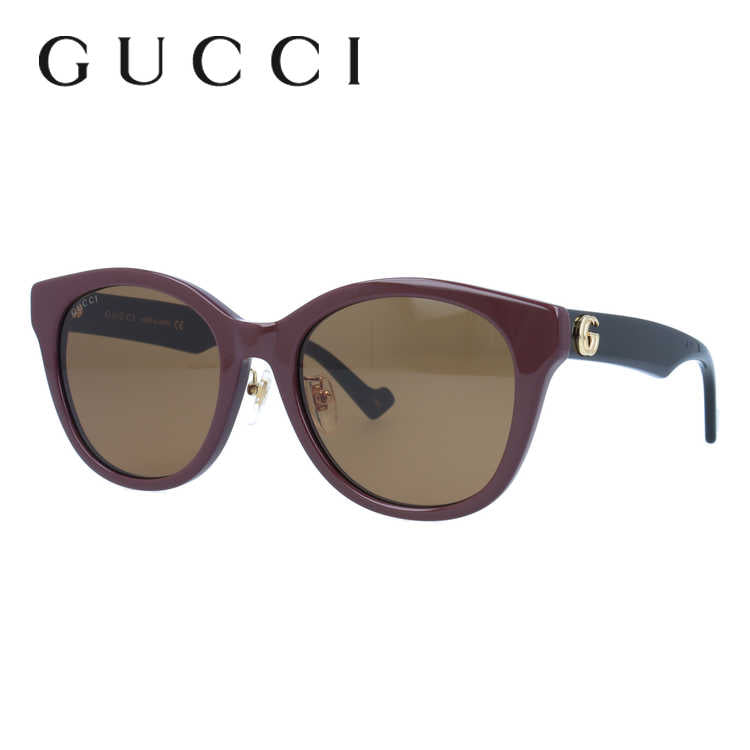 グッチ サングラス GUCCI GG1002SK 003 56サイズ ウェリントン 日本製 インターロッキング GG ブランド レディース メンズ メガネ アイウェア UVカット 紫外線カット UV対策 おしゃれ ギフト プレゼント 母の日 父の日 ラッピング無料