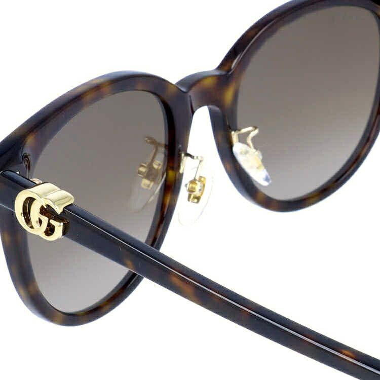 グッチ サングラス GUCCI GG1073SK 003 54サイズ ボストン メンズ レディース 大きめ ダブルG ロゴ イタリア製 べっ甲