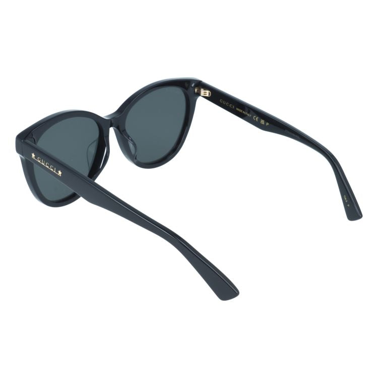 グッチ サングラス 偏光サングラス アジアンフィット GUCCI GG1171SK 001 57サイズ ウェリントン型 ユニセックス メンズ レディース 星 スター