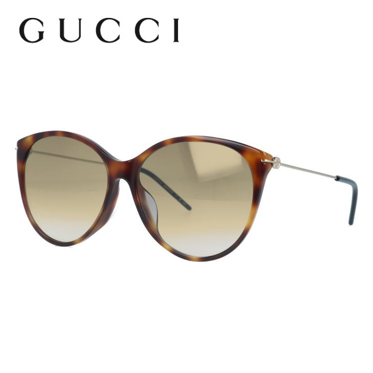 グッチ サングラス アジアンフィット GUCCI GG1268SA 004 58サイズ インターロッキングG ウェリントン型 ユニセックス メンズ レディース インターロッキング GG