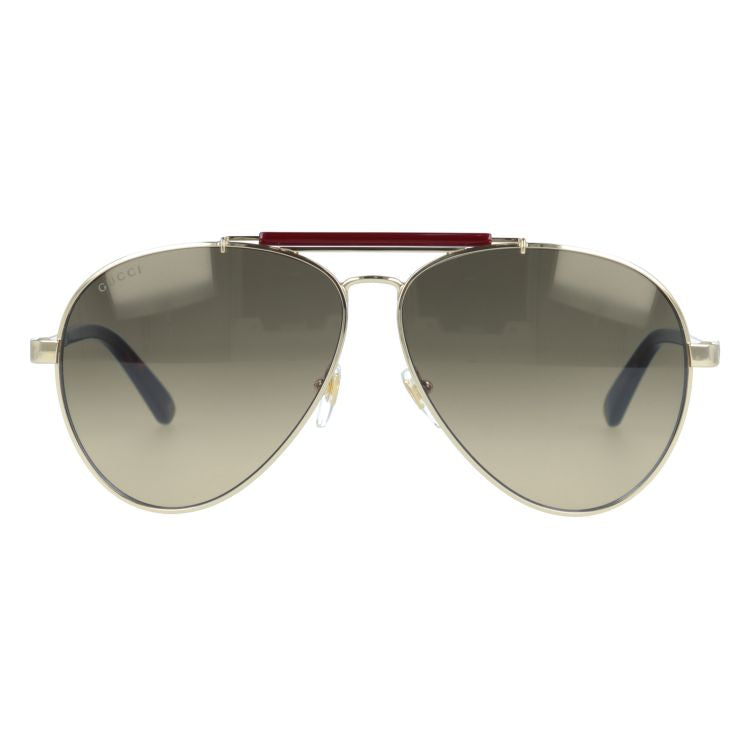 グッチ サングラス アジアンフィット GUCCI GG1287S 002 61サイズ インターロッキングG ティアドロップ型 ユニセックス メンズ レディース インターロッキング GG