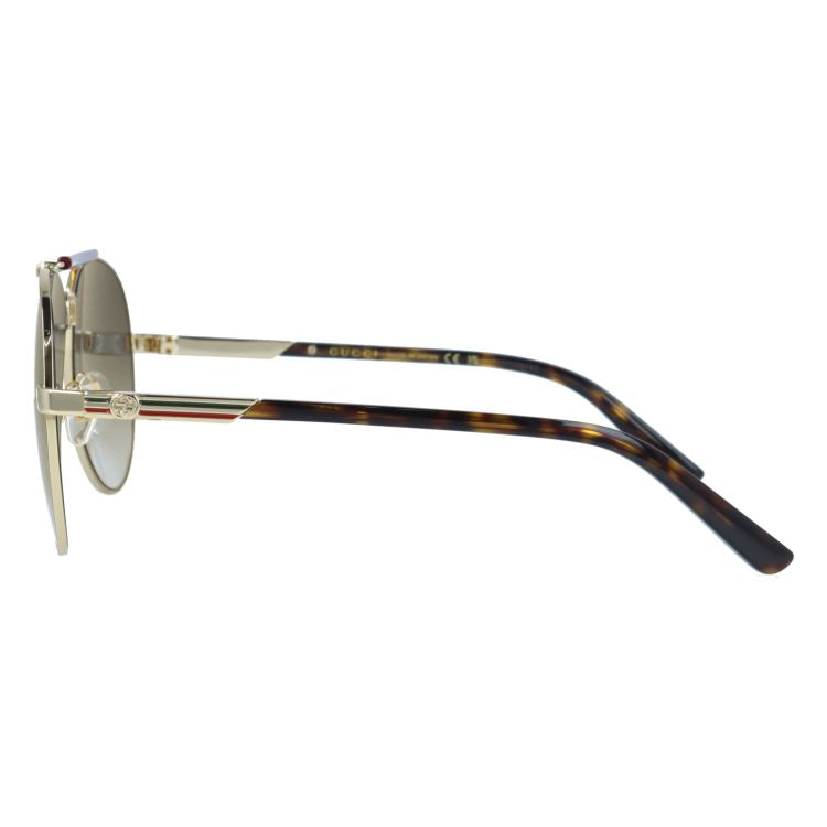 グッチ サングラス アジアンフィット GUCCI GG1287S 002 61サイズ インターロッキングG ティアドロップ型 ユニセックス メンズ レディース インターロッキング GG