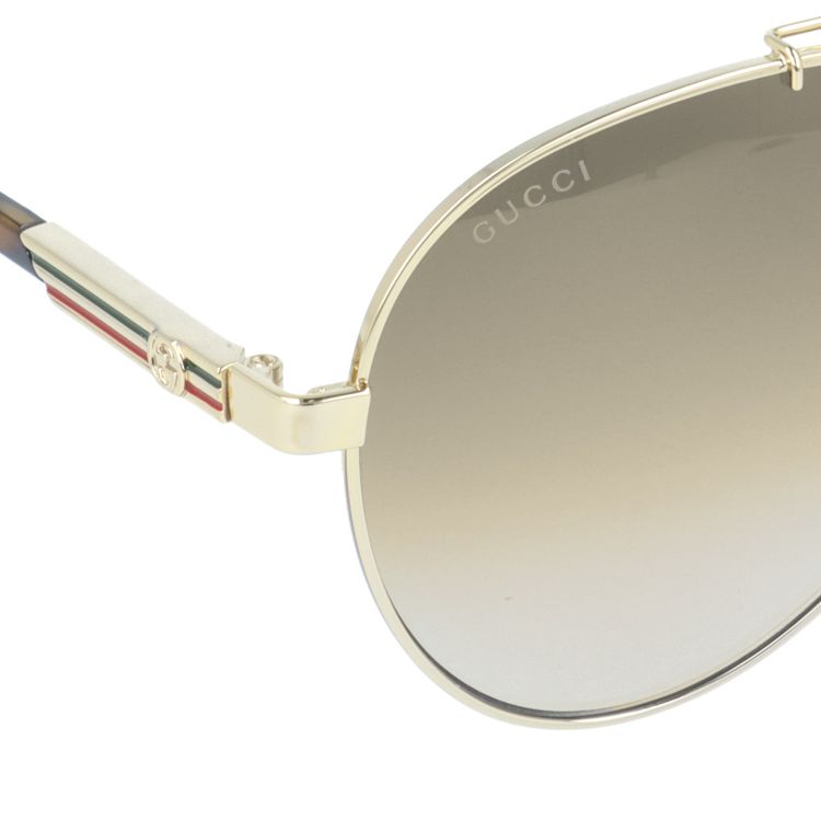 グッチ サングラス アジアンフィット GUCCI GG1287S 002 61サイズ インターロッキングG ティアドロップ型 ユニセックス メンズ レディース インターロッキング GG