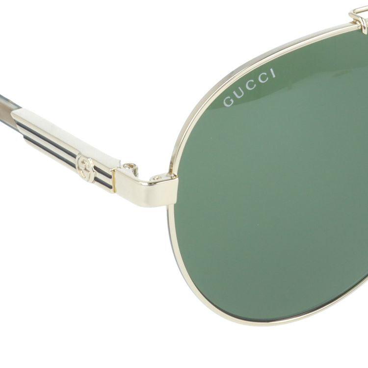 グッチ サングラス アジアンフィット GUCCI GG1287S 003 61サイズ インターロッキングG ティアドロップ型 ユニセックス メンズ レディース インターロッキング GG