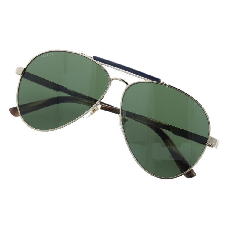 グッチ サングラス アジアンフィット GUCCI GG1287S 003 61サイズ インターロッキングG ティアドロップ型 ユニセックス メンズ レディース インターロッキング GG