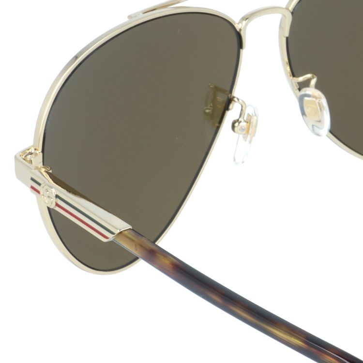 グッチ サングラス アジアンフィット GUCCI GG1288SA 002 61サイズ インターロッキングG ティアドロップ型 ユニセックス メンズ レディース インターロッキング GG