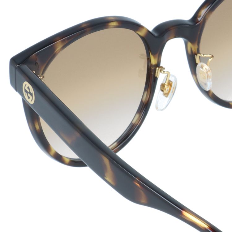 グッチ サングラス アジアンフィット GUCCI GG1339SK 003 54サイズ インターロッキングG ウェリントン型 ユニセックス メンズ レディース インターロッキング GG