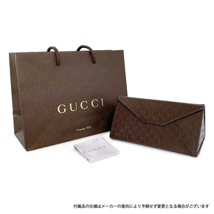 【選べる15色 ライトカラーレンズ】グッチ ライトカラー サングラス GUCCI GG8002F 4UA 53 アジアンフィット バンブー オーバル型 メンズ レディース アウトドア 運転 ドライブ レジャー UVカット 伊達 メガネ 眼鏡