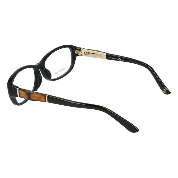 グッチ メガネフレーム 度付き 度なし 伊達メガネ 眼鏡 アジアンフィット GUCCI GG8002F 4UA 53サイズ オーバル型 ユニセックス メンズ レディース バンブー UVカット 紫外線カット ブランド ラッピング無料