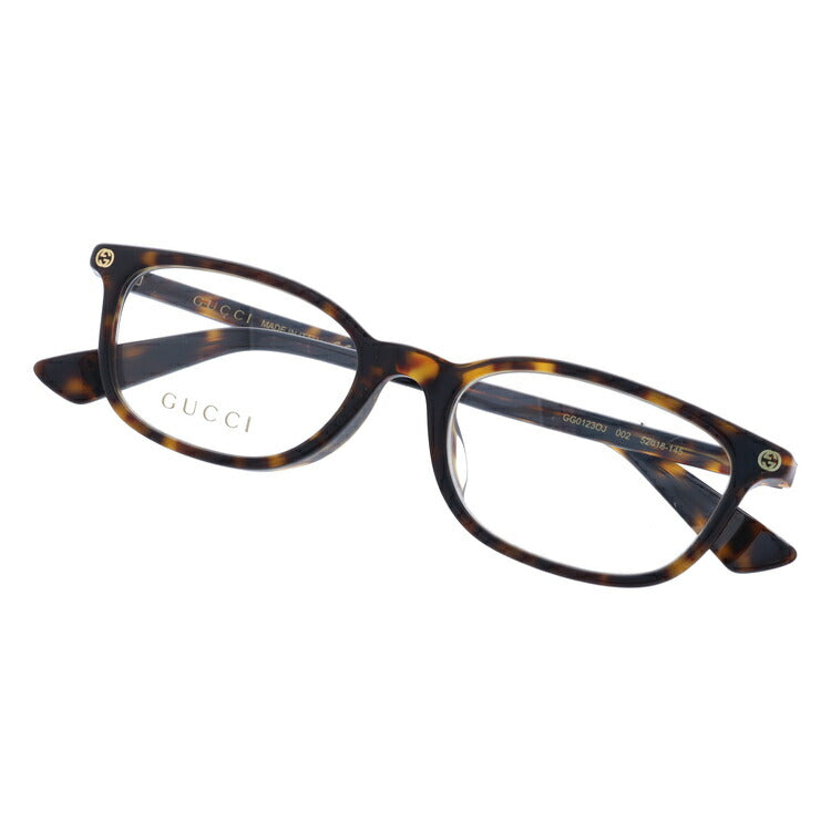 グッチ メガネフレーム 伊達メガネ アジアンフィット GUCCI GG0123OJ 002 52サイズ オーバル ユニセックス メンズ レディース ビー 蜂 インターロッキング GG ラッピング無料