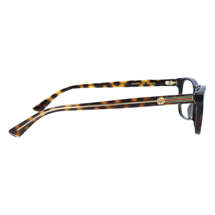 グッチ メガネフレーム 伊達メガネ アジアンフィット GUCCI GG0378OA 002 55サイズ スクエア ユニセックス メンズ レディース シェリーライン ウェブライン インターロッキング GG ラッピング無料
