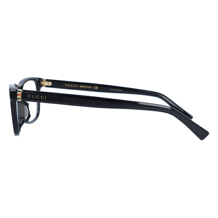グッチ メガネフレーム 伊達メガネ アジアンフィット GUCCI GG0454OA 001 53サイズ ウェリントン ユニセックス メンズ レディース シェリーライン ウェブライン ラッピング無料