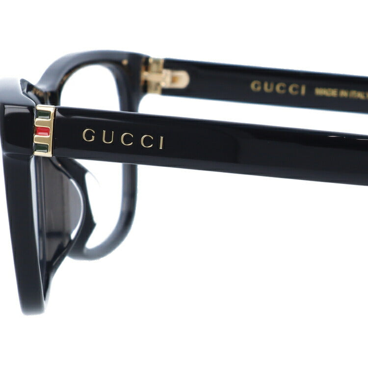 グッチ メガネフレーム 伊達メガネ アジアンフィット GUCCI GG0454OA 001 53サイズ ウェリントン ユニセックス メンズ レディース シェリーライン ウェブライン ラッピング無料
