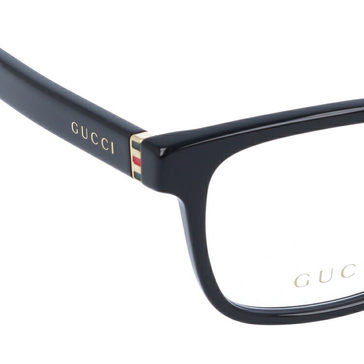 グッチ メガネフレーム 伊達メガネ アジアンフィット GUCCI GG0454OA 001 53サイズ ウェリントン ユニセックス メンズ レディース シェリーライン ウェブライン ラッピング無料