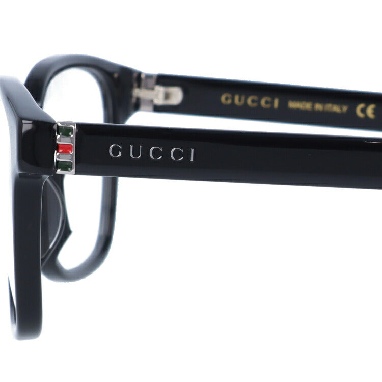 グッチ メガネフレーム 伊達メガネ アジアンフィット GUCCI GG0455OA 001 53サイズ ウェリントン ユニセックス メンズ レディース シェリーライン ウェブライン ラッピング無料