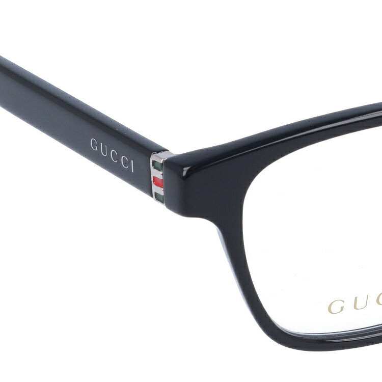 グッチ メガネフレーム 伊達メガネ アジアンフィット GUCCI GG0455OA 001 53サイズ ウェリントン ユニセックス メンズ レディース シェリーライン ウェブライン ラッピング無料
