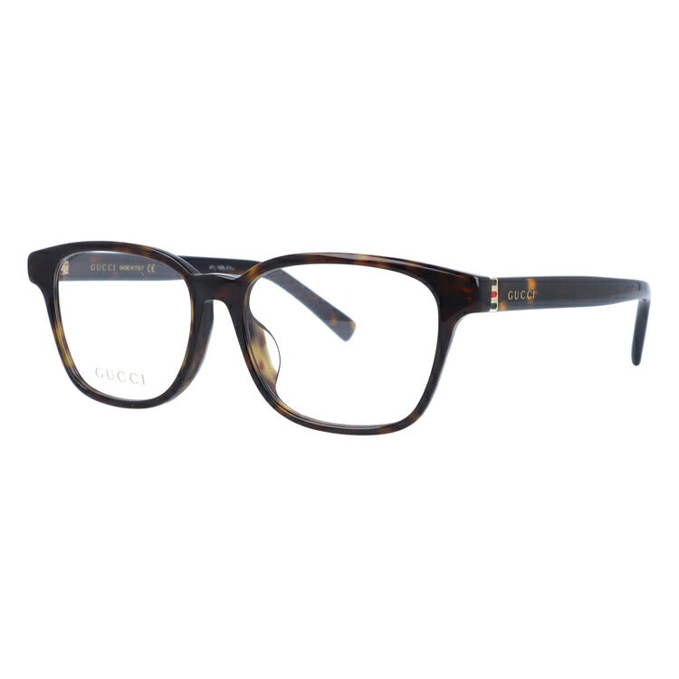 グッチ メガネフレーム 伊達メガネ アジアンフィット GUCCI GG0455OA 002 53サイズ ウェリントン ユニセックス メンズ レディース シェリーライン ウェブライン ラッピング無料