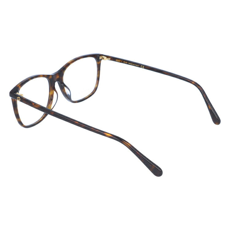 グッチ メガネフレーム 伊達メガネ アジアンフィット GUCCI GG0555OA 002 53サイズ ウェリントン ユニセックス メンズ レディース インターロッキング GG ラッピング無料