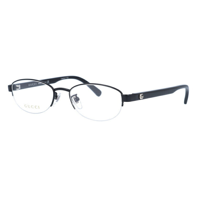 グッチ メガネフレーム 伊達メガネ アジアンフィット GUCCI GG0719OJ 001 51サイズ オーバル ユニセックス メンズ レディース ダブルG GGマーモント ラッピング無料