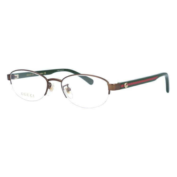 グッチ メガネフレーム 伊達メガネ アジアンフィット GUCCI GG0719OJ 002 51サイズ オーバル ユニセックス メンズ レディース シェリーライン ウェブライン ダブルG GGマーモント ラッピング無料
