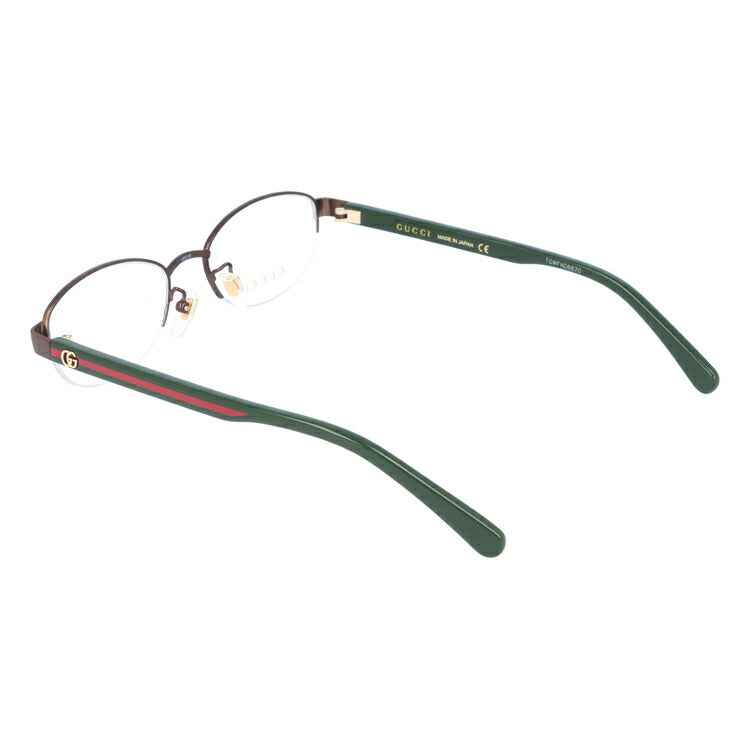 グッチ メガネフレーム 伊達メガネ アジアンフィット GUCCI GG0719OJ 002 51サイズ オーバル ユニセックス メンズ レディース シェリーライン ウェブライン ダブルG GGマーモント ラッピング無料