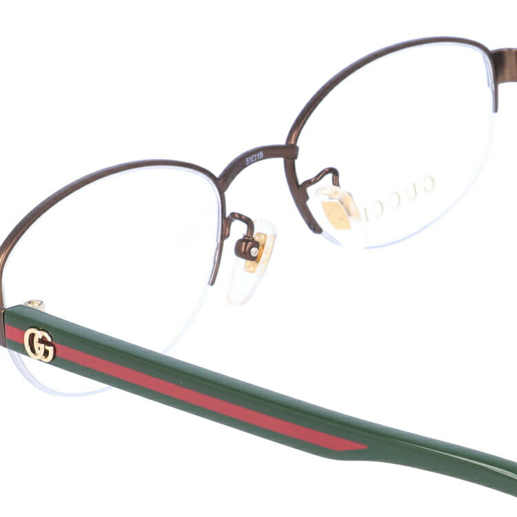 グッチ メガネフレーム 伊達メガネ アジアンフィット GUCCI GG0719OJ 002 51サイズ オーバル ユニセックス メンズ レディース シェリーライン ウェブライン ダブルG GGマーモント ラッピング無料
