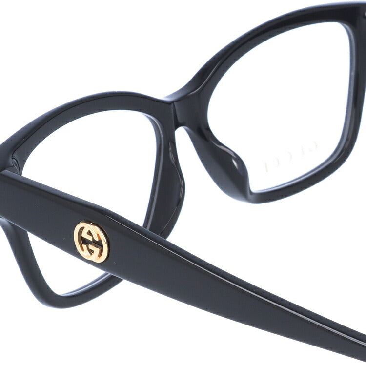 グッチ メガネフレーム 伊達メガネ アジアンフィット GUCCI GG0801OA 001 54サイズ ウェリントン ユニセックス メンズ レディース インターロッキング GG ラッピング無料