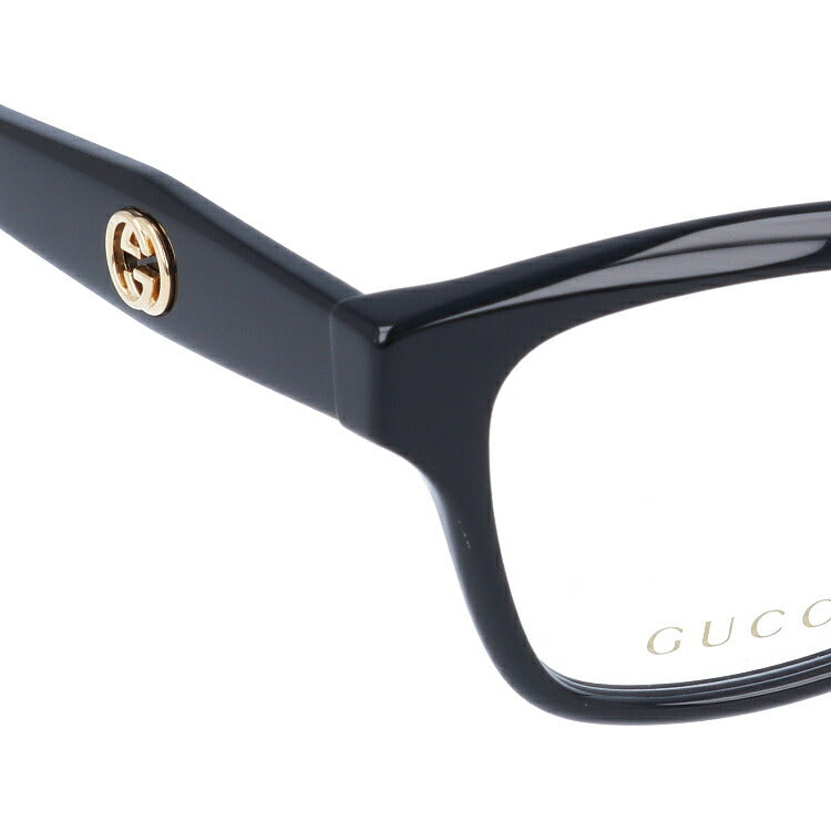 グッチ メガネフレーム 伊達メガネ アジアンフィット GUCCI GG0801OA 001 54サイズ ウェリントン ユニセックス メンズ レディース インターロッキング GG ラッピング無料