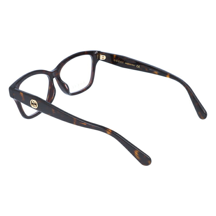グッチ メガネフレーム 伊達メガネ アジアンフィット GUCCI GG0801OA 002 54サイズ ウェリントン ユニセックス メンズ レディース インターロッキング GG ラッピング無料