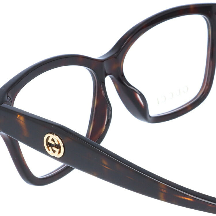グッチ メガネフレーム 伊達メガネ アジアンフィット GUCCI GG0801OA 002 54サイズ ウェリントン ユニセックス メンズ レディース インターロッキング GG ラッピング無料