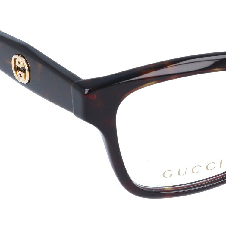グッチ メガネフレーム 伊達メガネ アジアンフィット GUCCI GG0801OA 002 54サイズ ウェリントン ユニセックス メンズ レディース インターロッキング GG ラッピング無料