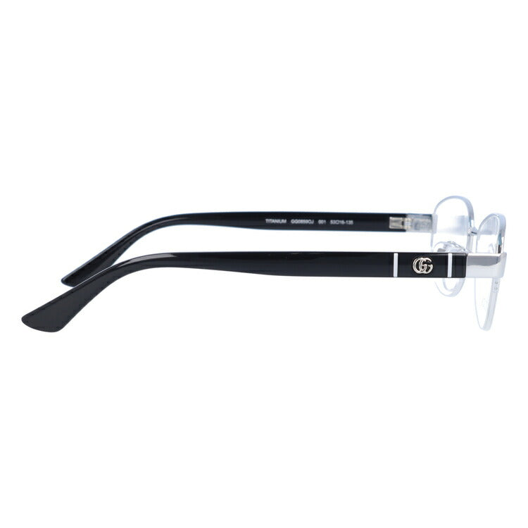 グッチ メガネフレーム 伊達メガネ アジアンフィット GUCCI GG0859OJ 001 53サイズ オーバル ユニセックス メンズ レディース ダブルG GGマーモント ラッピング無料