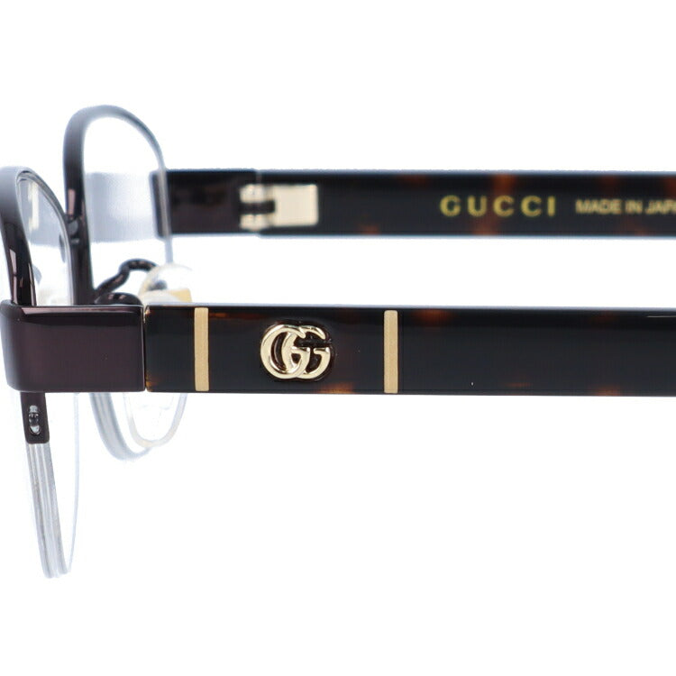 グッチ メガネフレーム 伊達メガネ アジアンフィット GUCCI GG0859OJ 002 53サイズ オーバル ユニセックス メンズ レディース ダブルG GGマーモント ラッピング無料