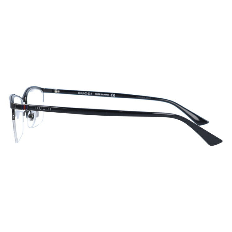 グッチ メガネフレーム 伊達メガネ アジアンフィット GUCCI GG0856OJ 001 56サイズ スクエア ユニセックス メンズ レディース シェリーライン ウェブライン ラッピング無料