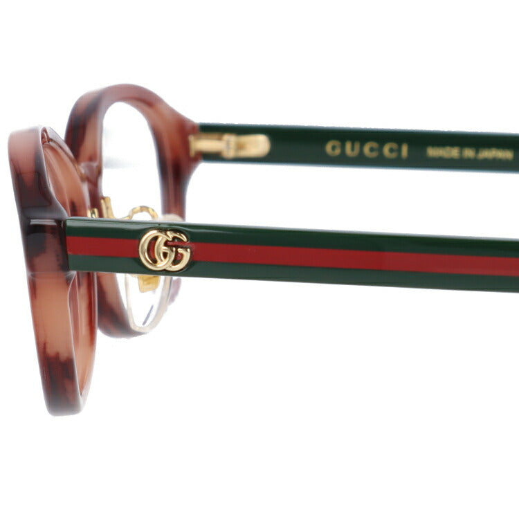 グッチ メガネフレーム 伊達メガネ アジアンフィット GUCCI GG0930OJ 002 51サイズ オーバル ユニセックス メンズ レディース ダブルG GGマーモント ウェブストライプ ラッピング無料