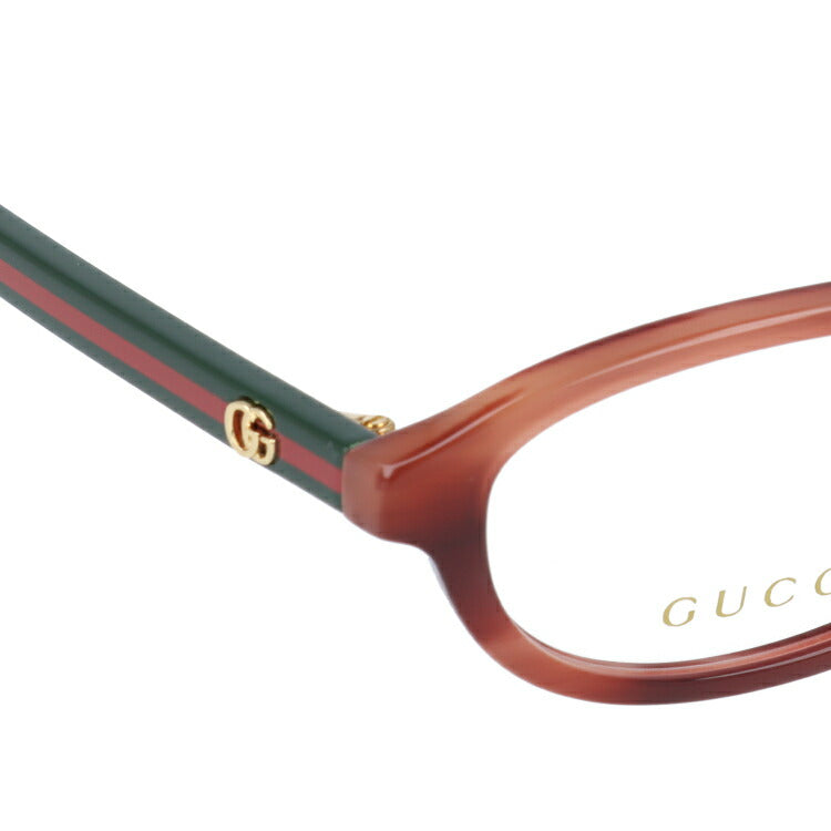 グッチ メガネフレーム 伊達メガネ アジアンフィット GUCCI GG0930OJ 002 51サイズ オーバル ユニセックス メンズ レディース ダブルG GGマーモント ウェブストライプ ラッピング無料
