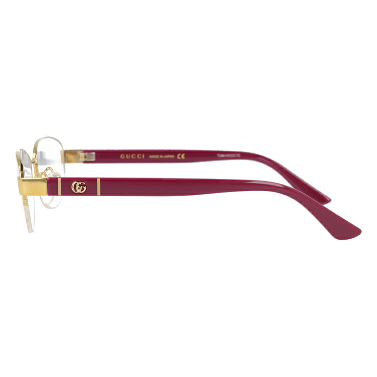 【訳あり】グッチ メガネフレーム 伊達メガネ アジアンフィット GUCCI GG0859OJ 003 53サイズ オーバル ユニセックス メンズ レディース ダブルG GGマーモント ラッピング無料