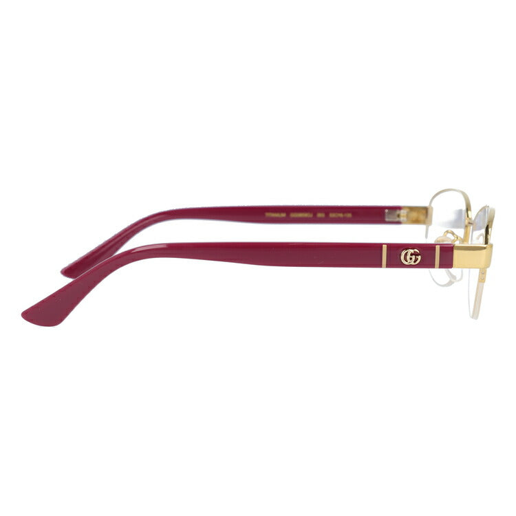【訳あり】グッチ メガネフレーム 伊達メガネ アジアンフィット GUCCI GG0859OJ 003 53サイズ オーバル ユニセックス メンズ レディース ダブルG GGマーモント ラッピング無料