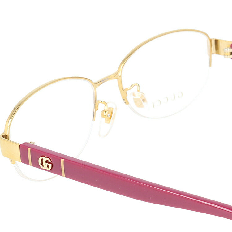 グッチ メガネフレーム 伊達メガネ アジアンフィット GUCCI GG0859OJ 003 53サイズ オーバル ユニセックス メンズ レディース ダブルG GGマーモント ラッピング無料