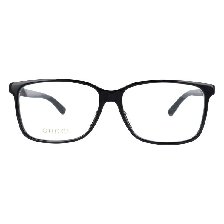 グッチ メガネフレーム 伊達メガネ アジアンフィット GUCCI GG0426OA 005 58サイズ スクエア ユニセックス メンズ レディース ウェブストライプ ラッピング無料